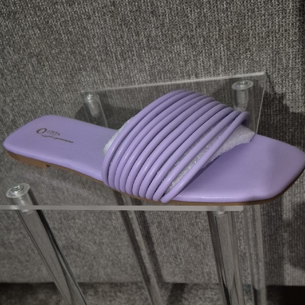 Purple Women's Slide Sandals
